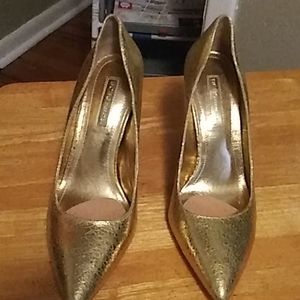Women's BVBG Gold Heels